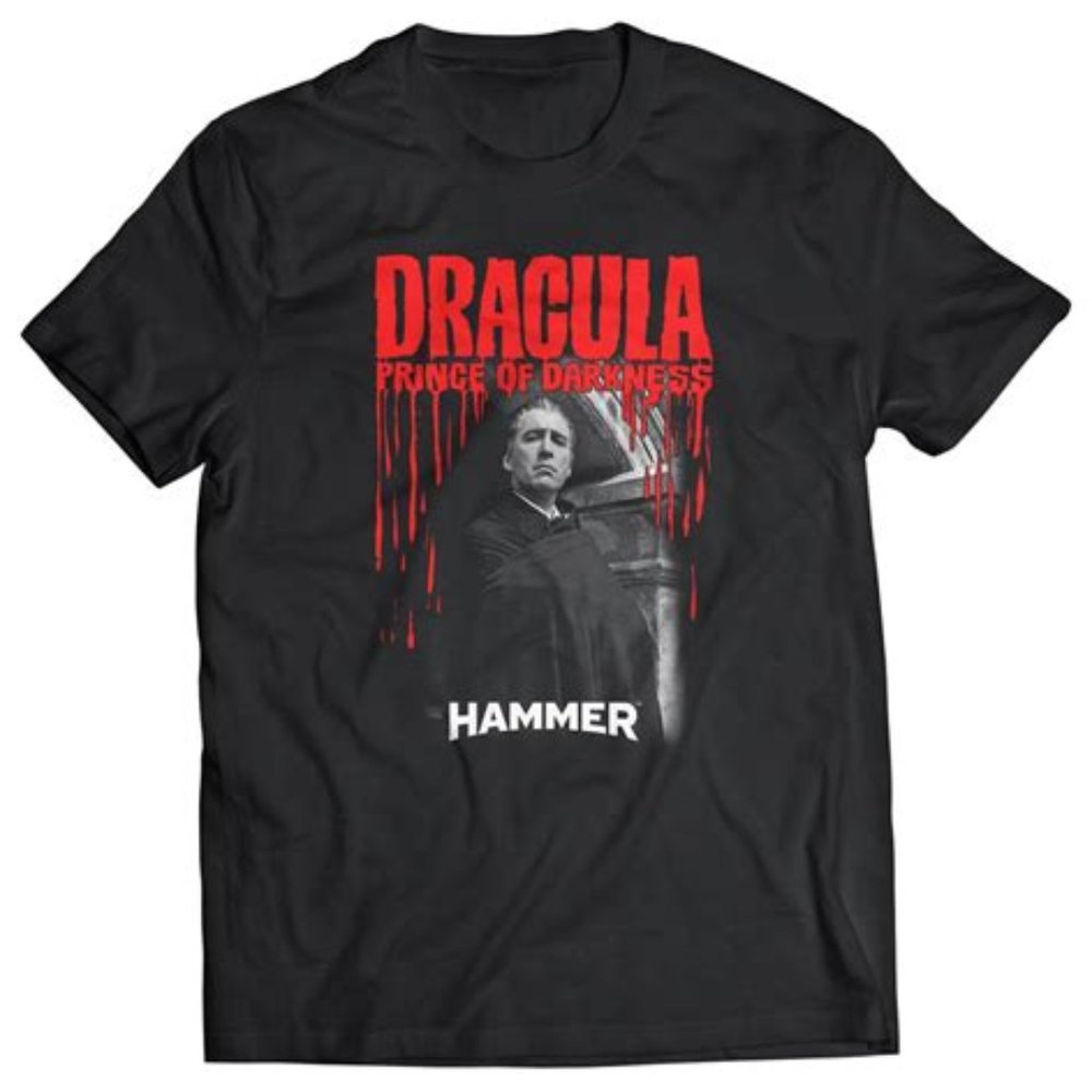 Dracula Shirt - Hammer Christopher Lee Prince of Darkness Horror Vampire 60s